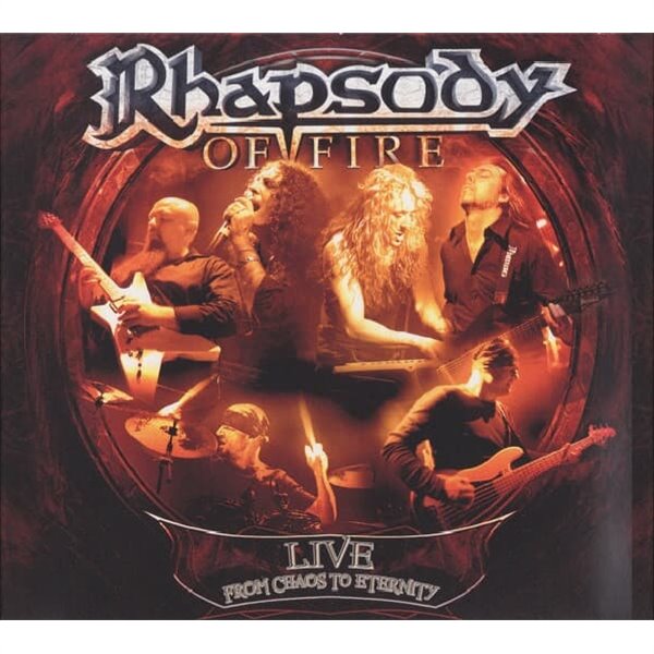 Rhapsody of Fire - Live - From Chaos to Eternity [2CD/수입반/미개봉신품]