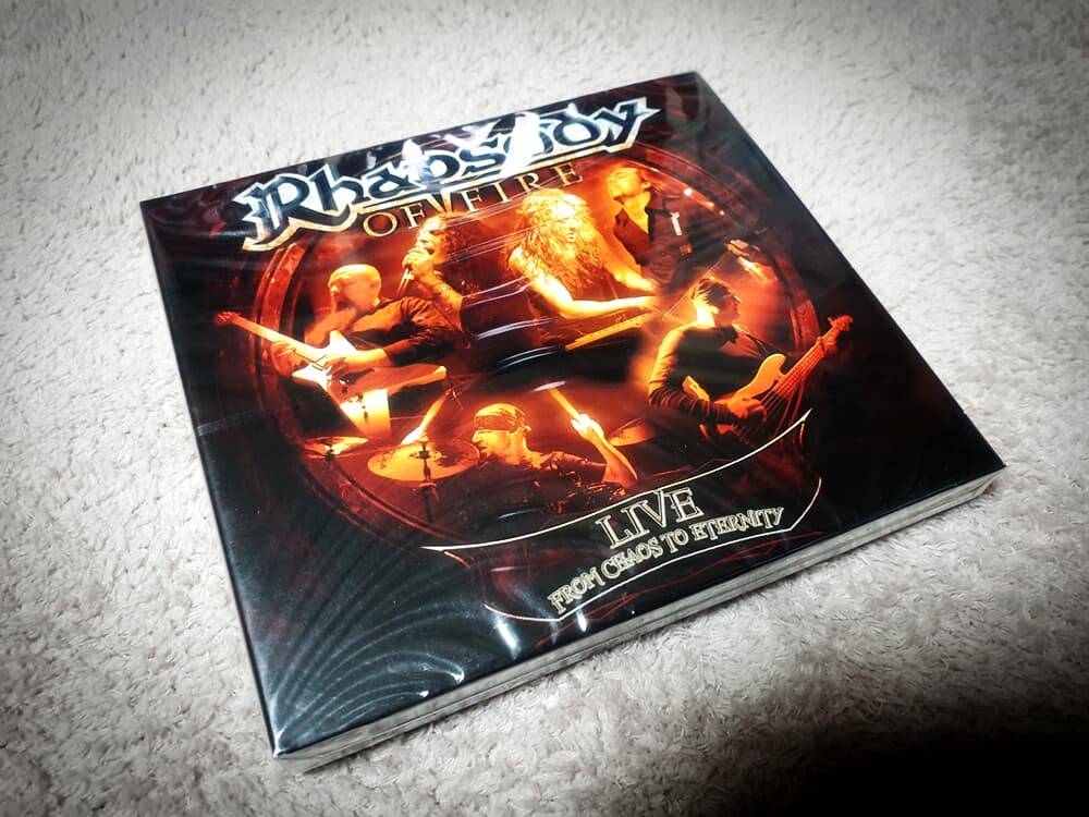 Rhapsody of Fire - Live - From Chaos to Eternity [2CD/수입반/미개봉신품]