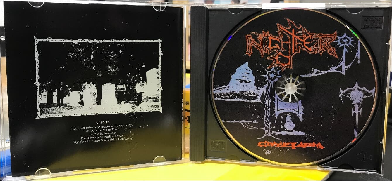 Nightfear(나이트 피어) - Cryptasm (Canada발매)