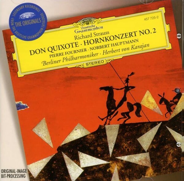 슈트라우스 (Richard Strauss) : Don Quixote, Hornkonzert No.2 - 카라얀 (Herbert Von Karajan)(독일발매)