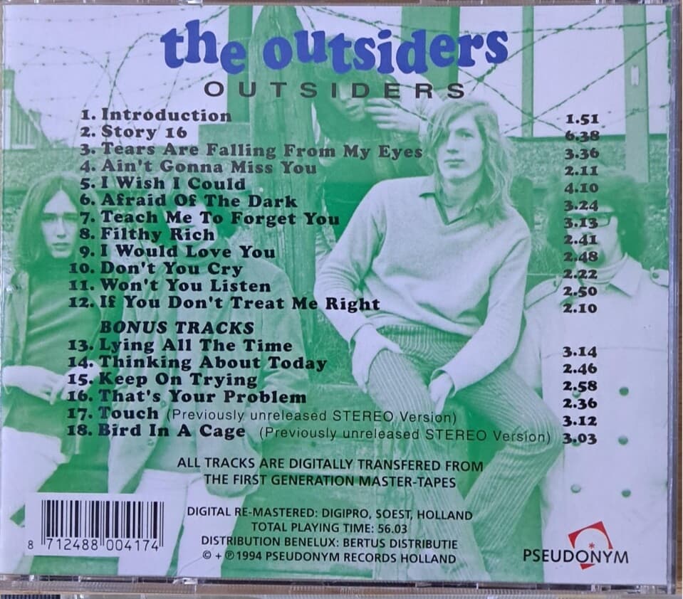 OUTSIDERS (DUTCH BAND) /OUTSIDERS
