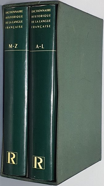 DICTIONNAIRE HISTORIQUE DE LA LANGUE FRANCAISE:  A-L &amp; M-Z(전2권) 