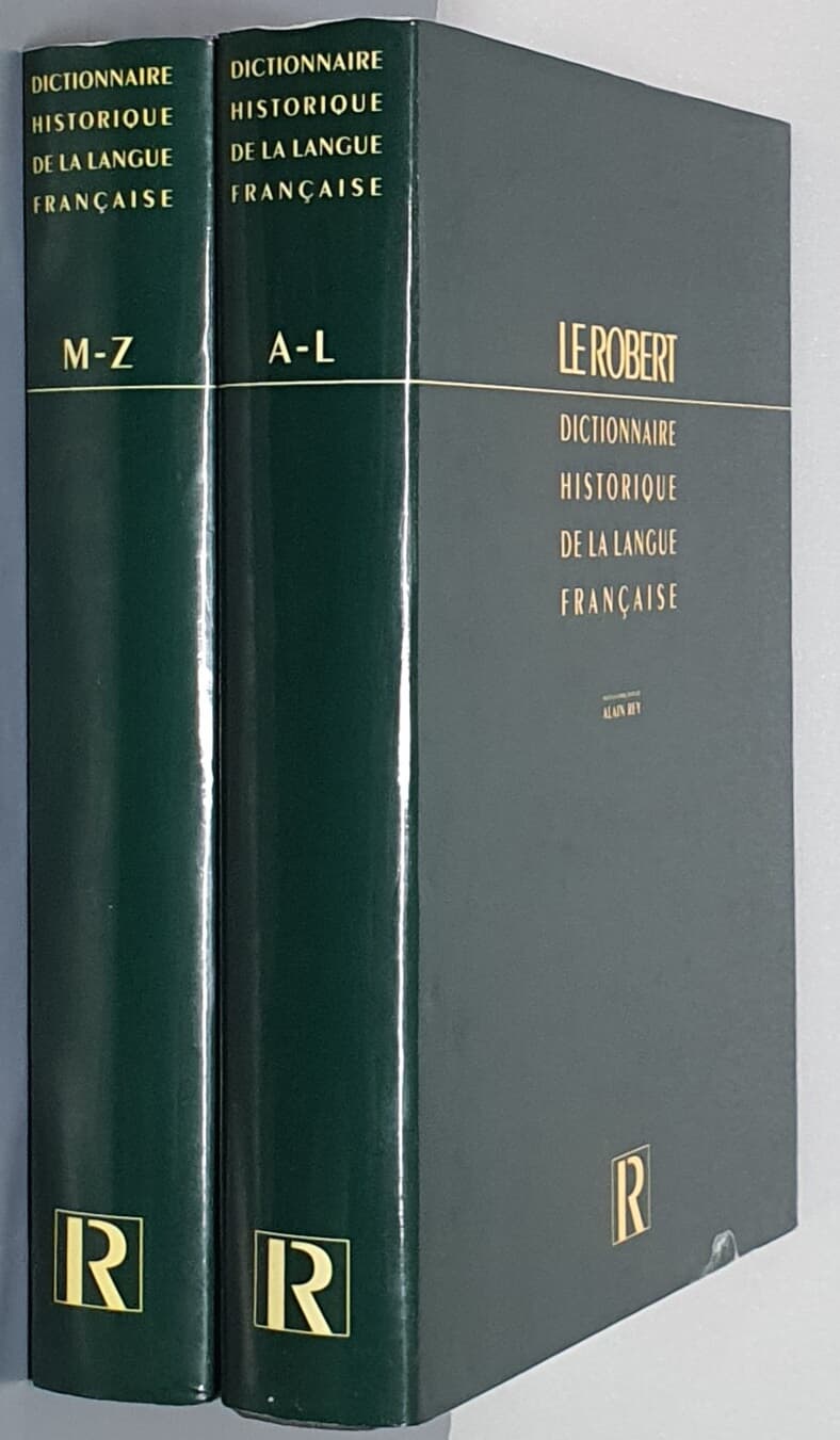 DICTIONNAIRE HISTORIQUE DE LA LANGUE FRANCAISE:  A-L & M-Z(전2권) 