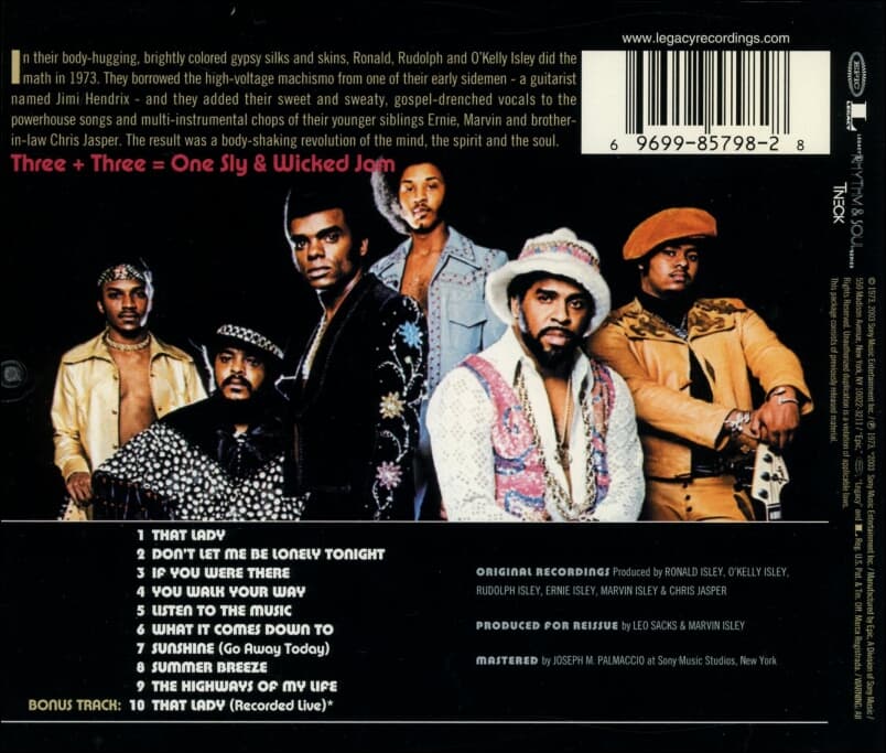 아이슬리 브라더스 (The Isley Brothers) - 3 + 3(US발매)