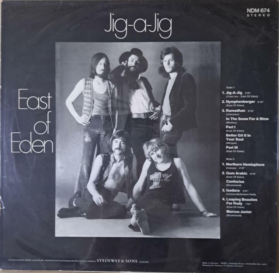 이스트 오브 에덴 (East Of Eden)/Jig A Jig-LP