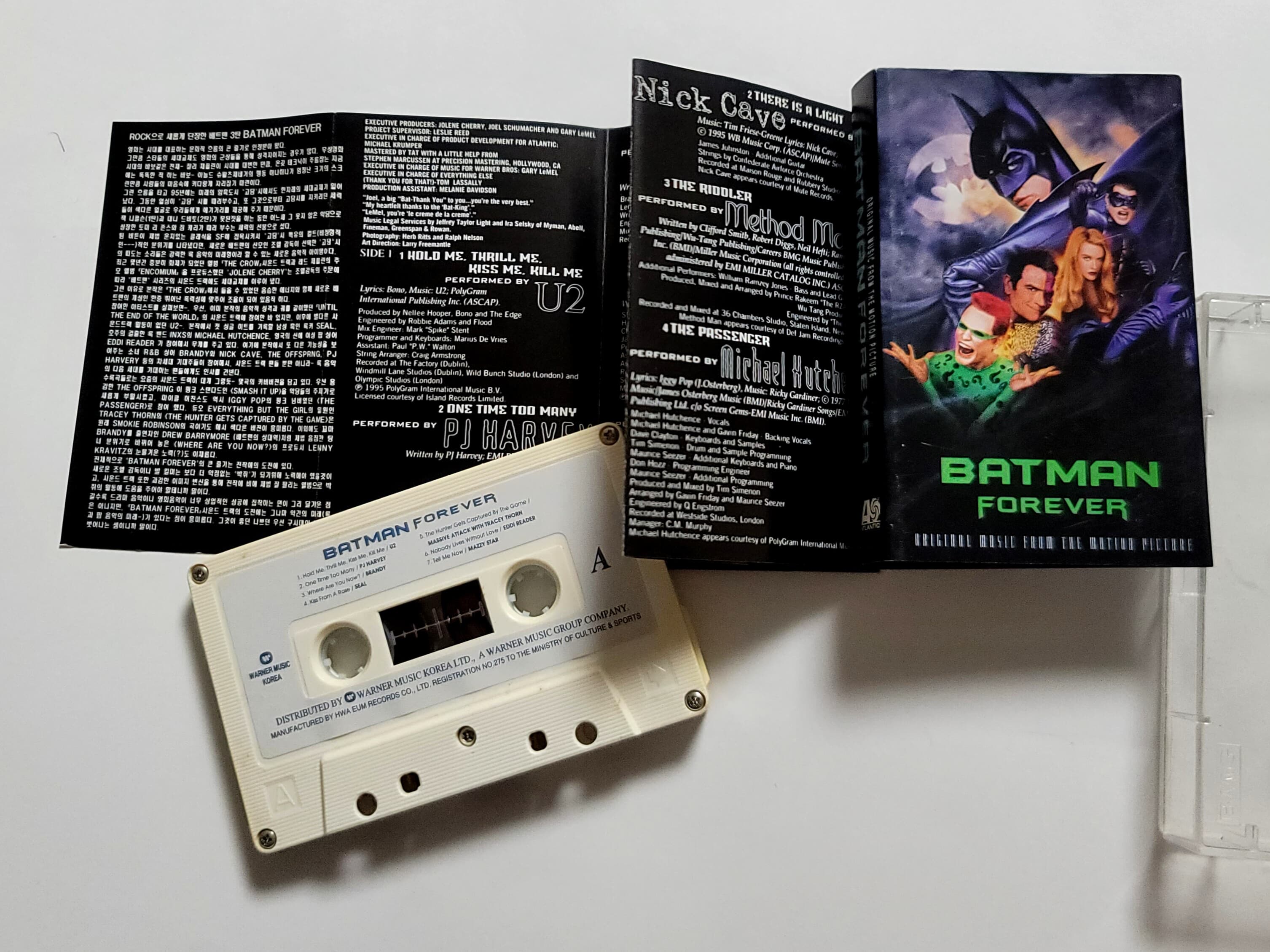 (카세트테이프) Batman Forever (배트맨 포에버) OST