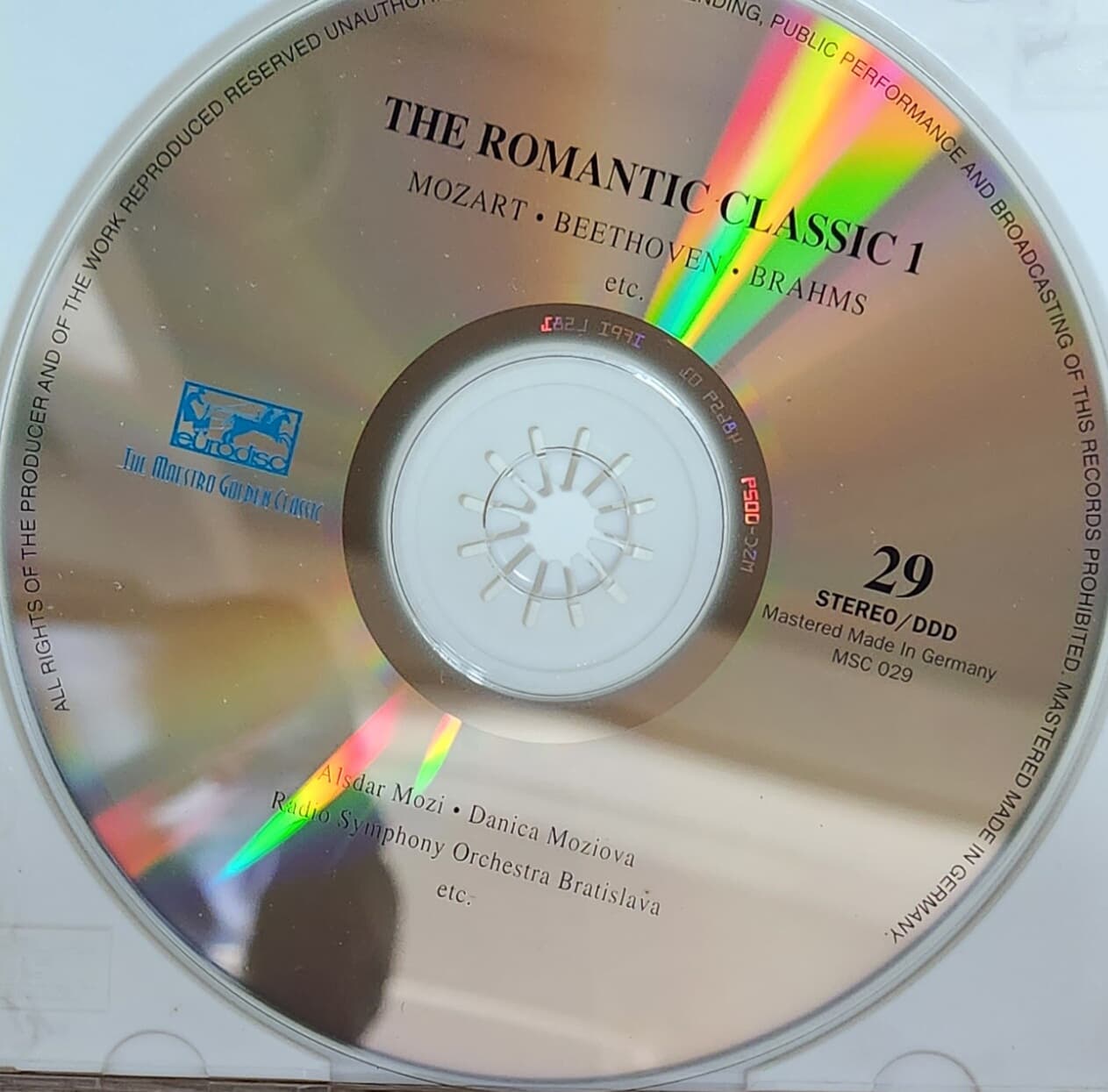 THE ROMANTIC CLASSIC 1  MOZART. BEETHOVEN