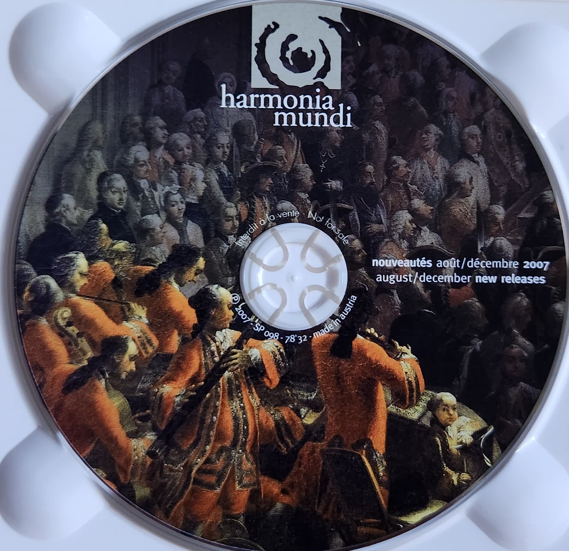 hmnews - Harmonia Mundi aout decembre 2007