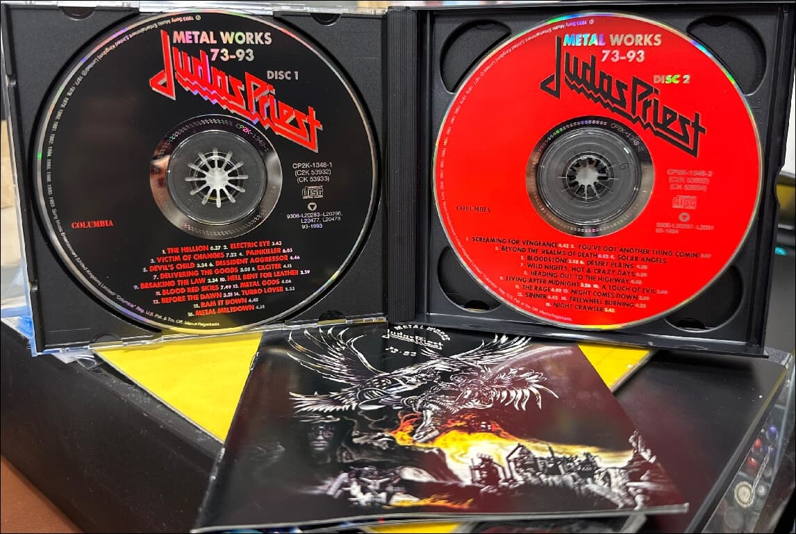 주다스 프리스트 (Judas Priest) - Metal Works '73-'93(2cd)