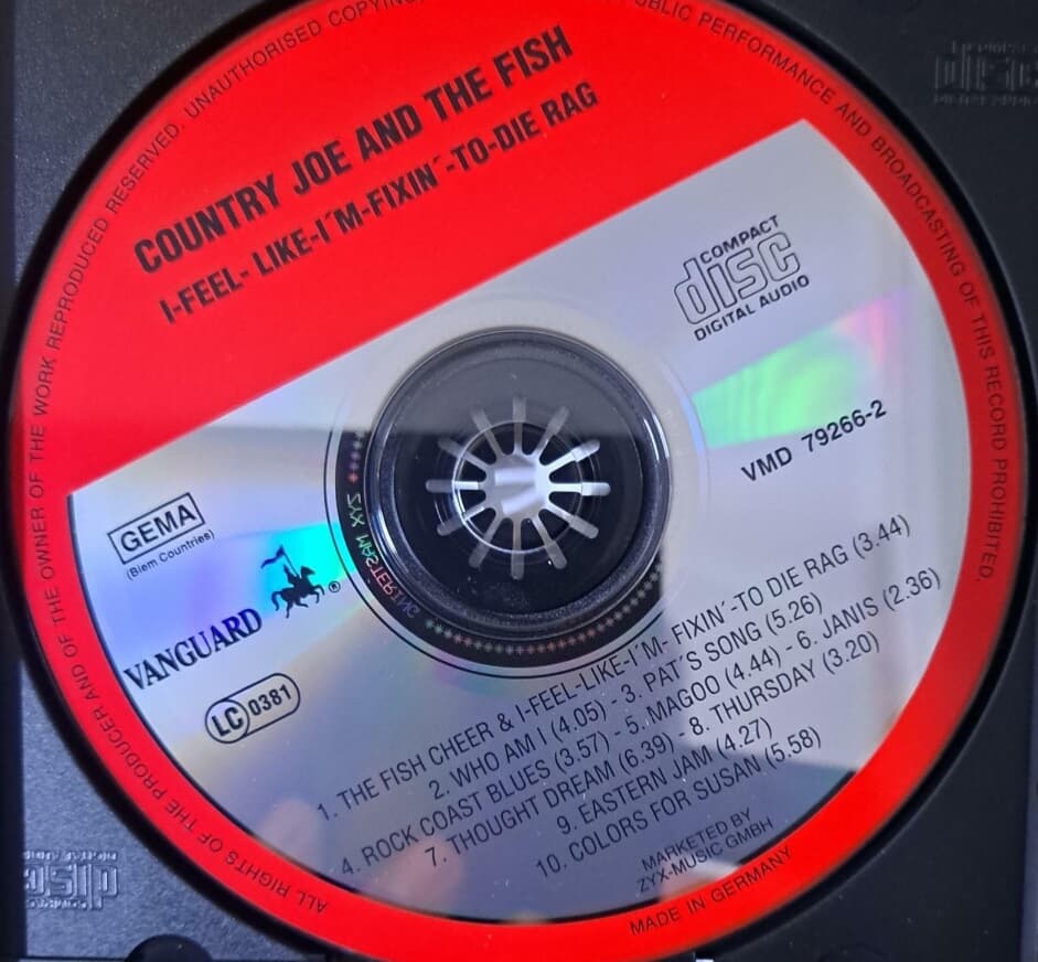 Country Joe The Fish/I-Feel-Like-I‘m-Fixin-To-Die