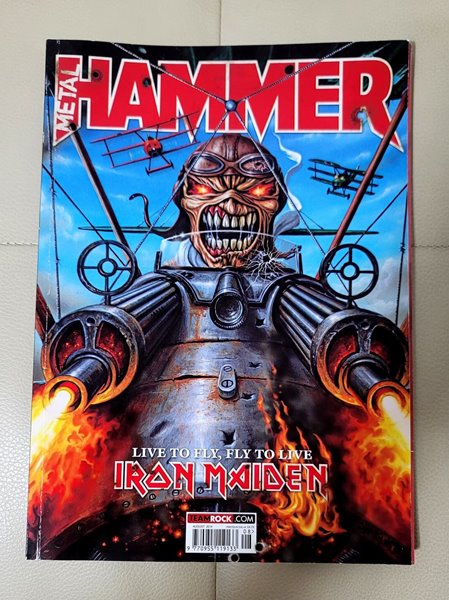 METAL HAMMER MAGAZINE (메탈햄머 매거진) 2014년 8월 259호 - 커버: IRON MAIDEN (아이언메이든)