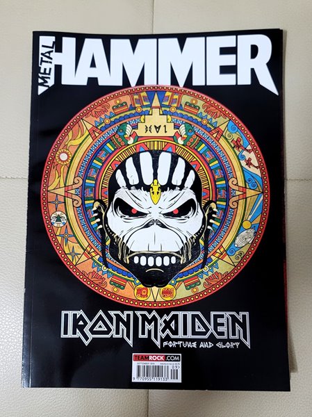 METAL HAMMER MAGAZINE (메탈햄머 매거진) 2015년 9월 274호 - 커버: IRON MAIDEN (아이언메이든)