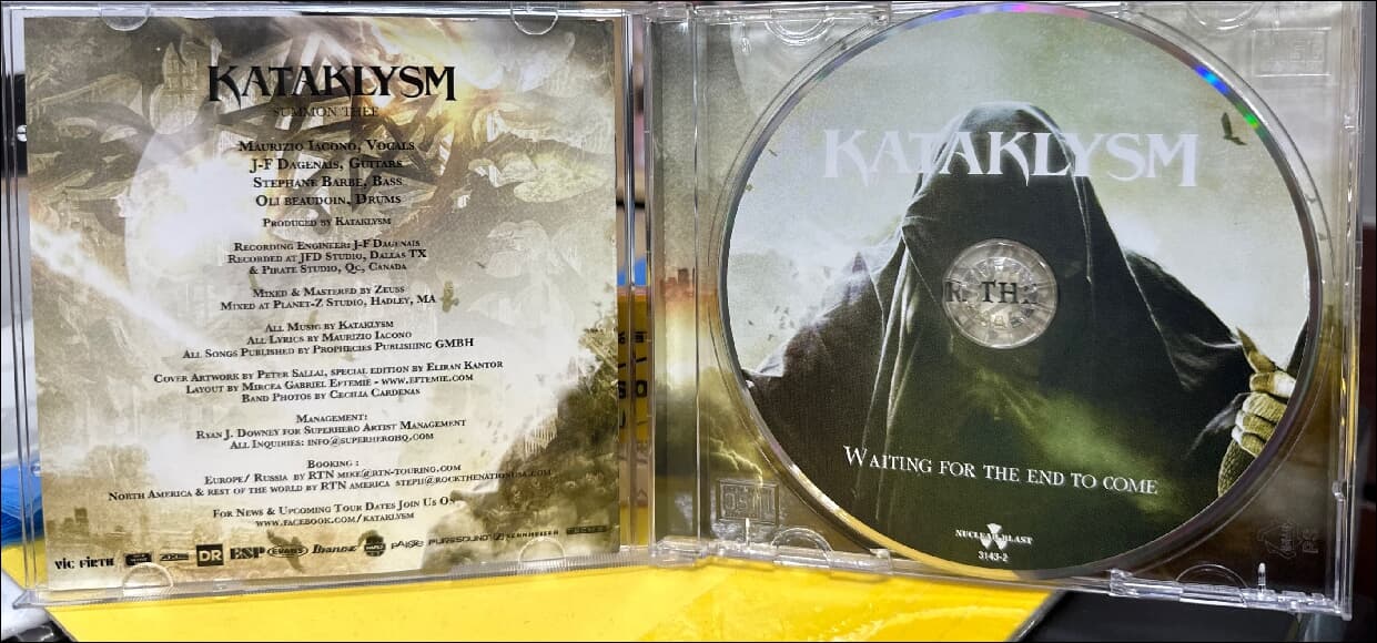 캐타클리즘 (Kataklysm) - Waiting For The End To Come (EU발매) 