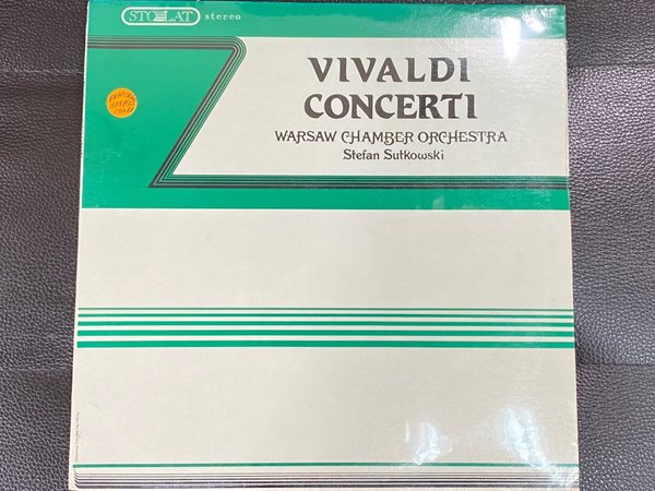 [LP] 스테판 수트코프스키 - Stefan Sutkowski - Vivaldi Instrumental Concertos LP [미개봉] [U.S반]