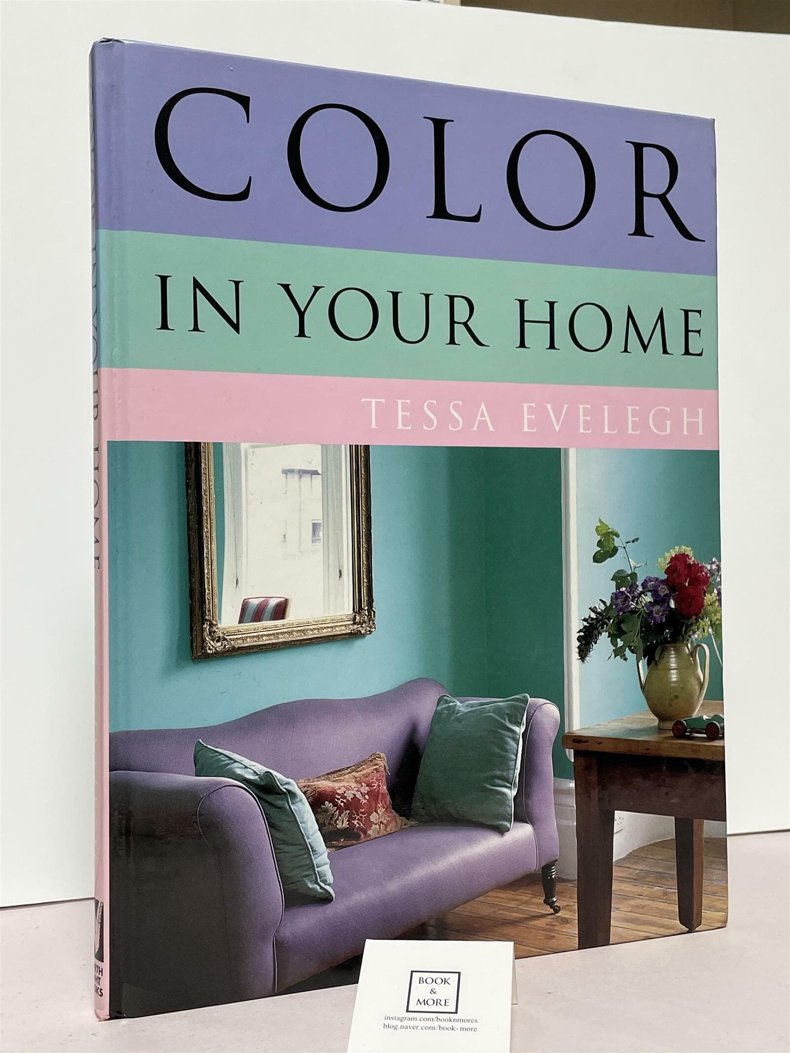 Color in Your Home / Tessa Evelegh / North Light Books  -- 상태 : 최상급