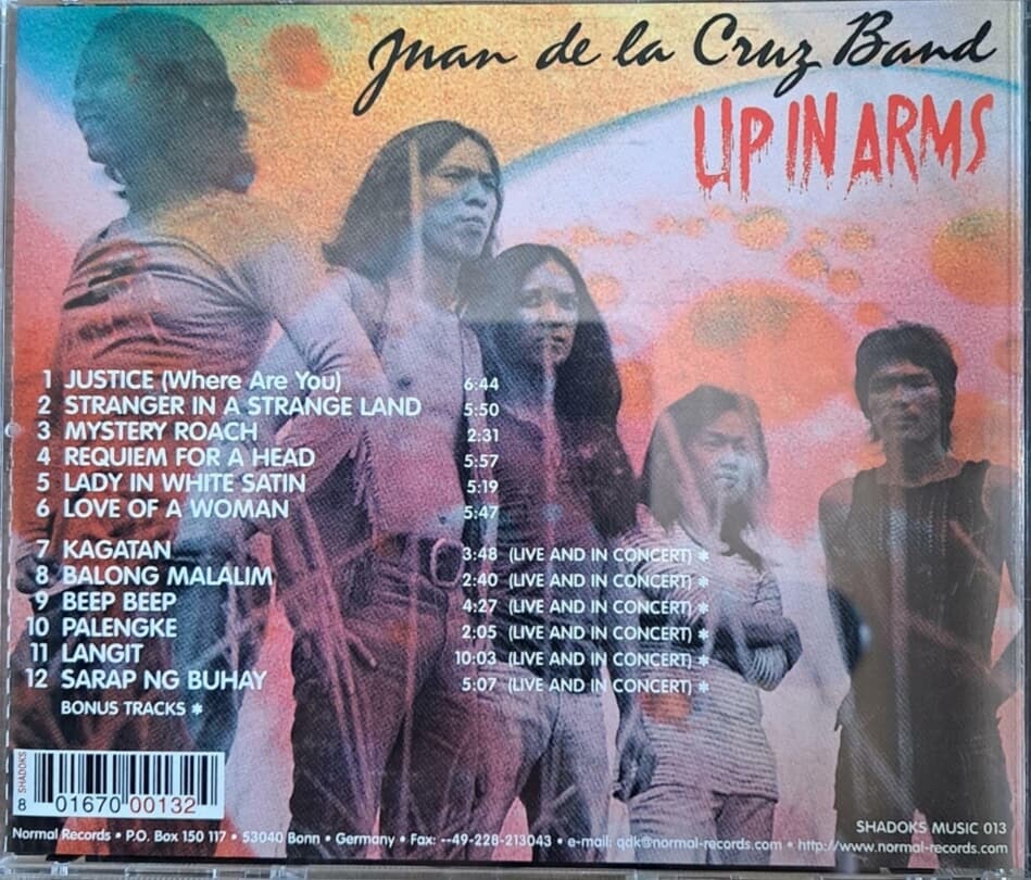 JUAN DE LA CRUZ/Up in arms 