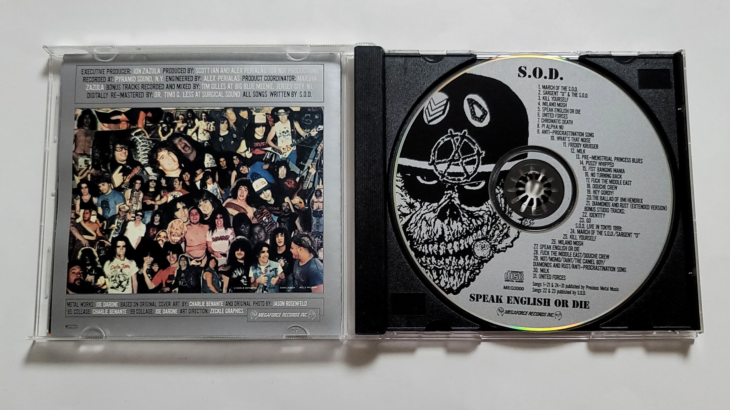 (미국반) S.O.D.: Stormtroopers Of Death / Speak English Or Die