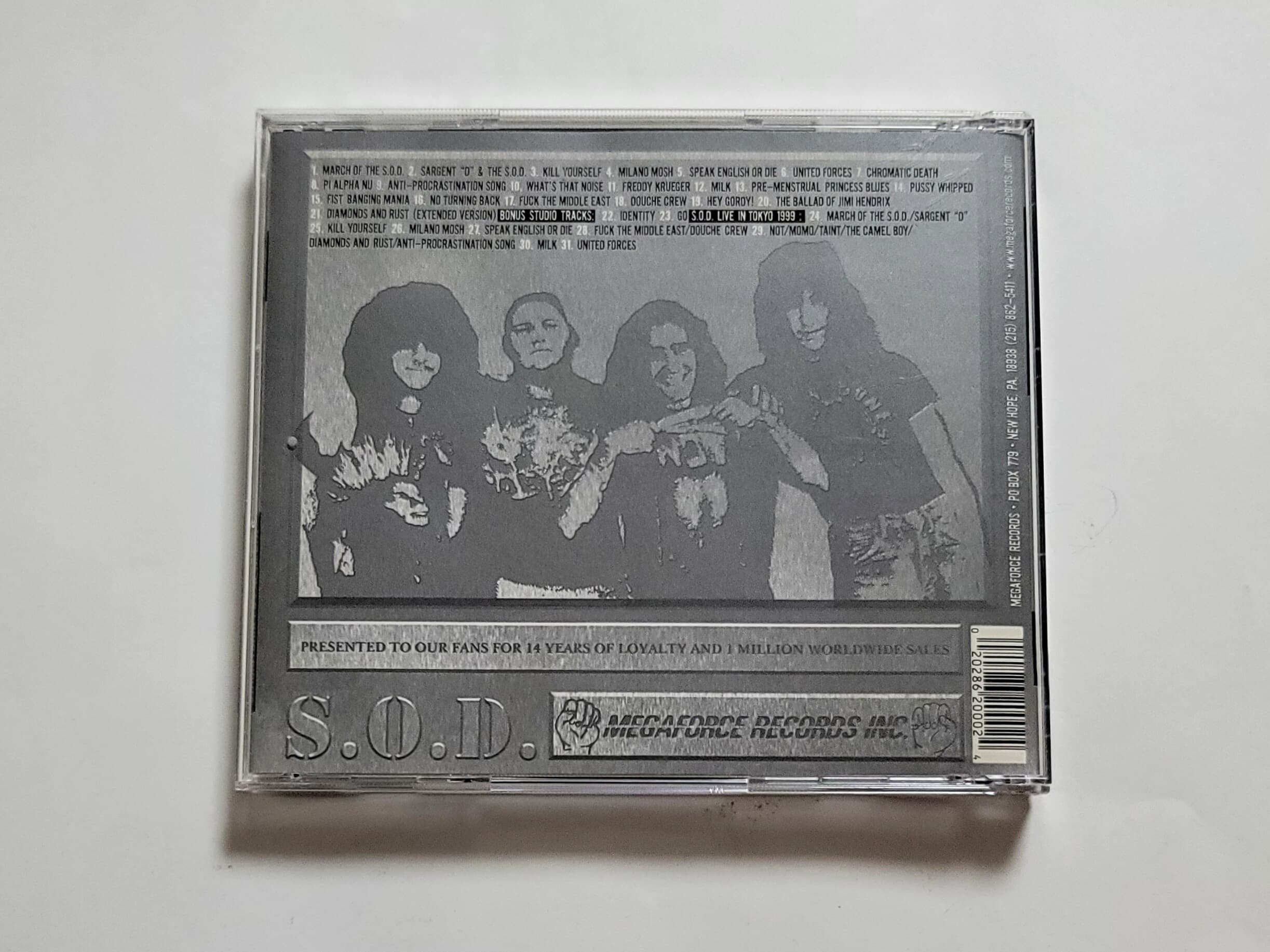 (미국반) S.O.D.: Stormtroopers Of Death / Speak English Or Die