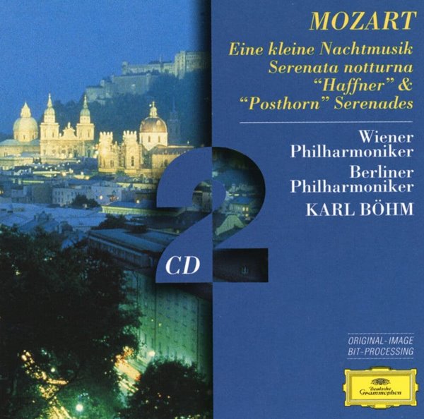 칼 뵘 - Karl Bohm - Mozart Serenata Notturna , Haffner &amp; Posthorn Serenades 2Cds [독일발매]