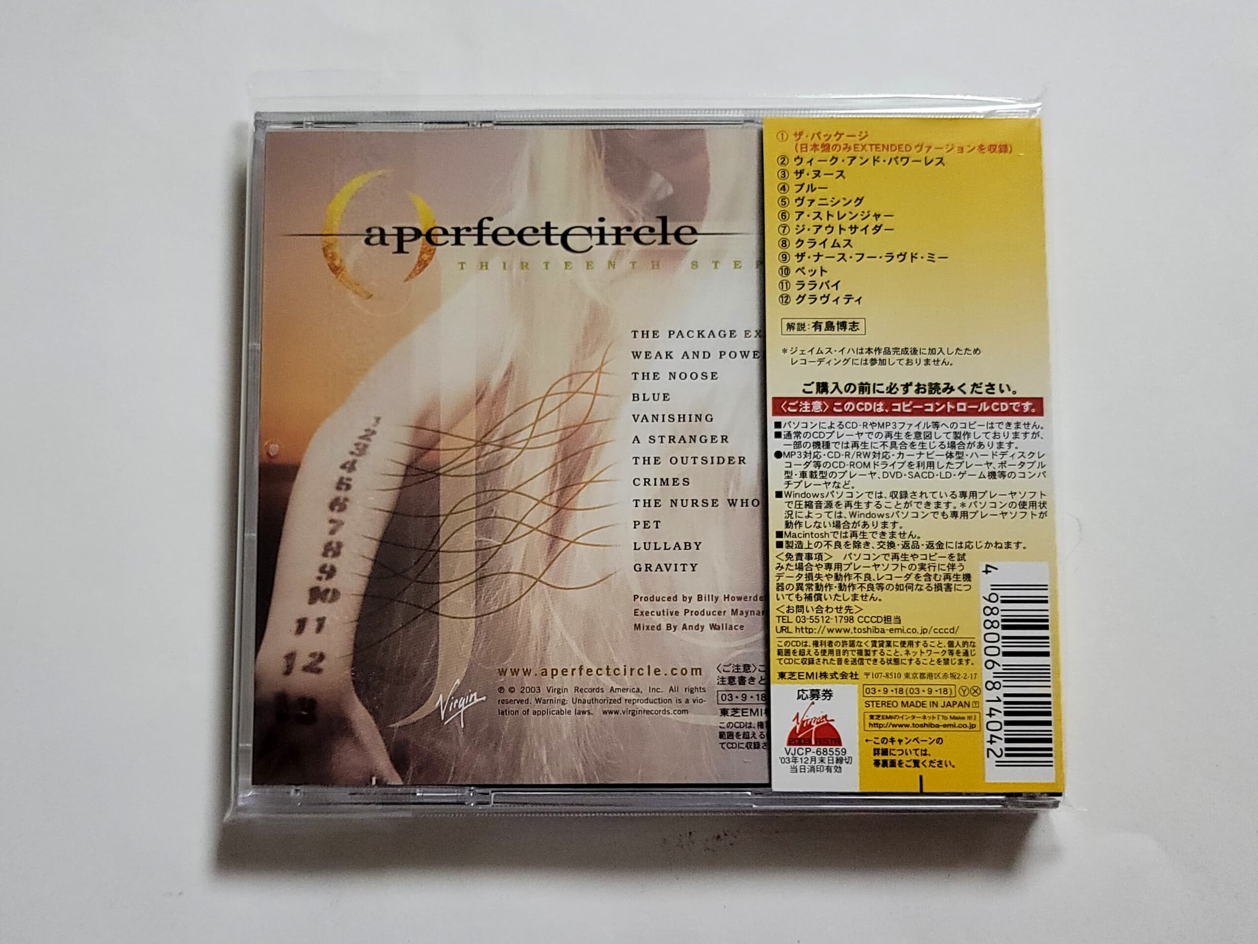 (일본반) A Perfect Circle - Thirteen Step