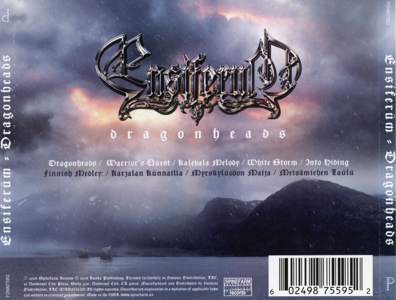 엔시페럼 - Ensiferum - Dragonheads [U.S발매]