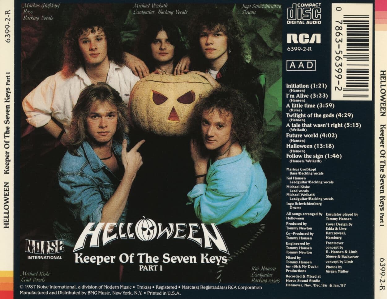 헬로윈 - Helloween - Keeper Of The Seven Keys Part I [U.S발매]