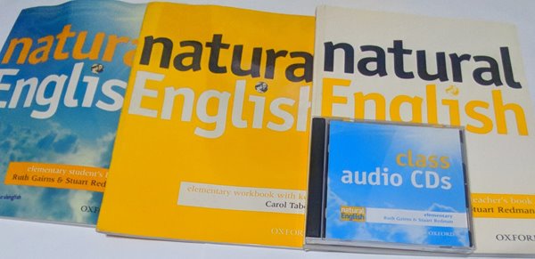 Natural English Elementary Student&#39;s Book+Workbook with key+Teacher&#39;s Book+Class Audio CDs 세트
