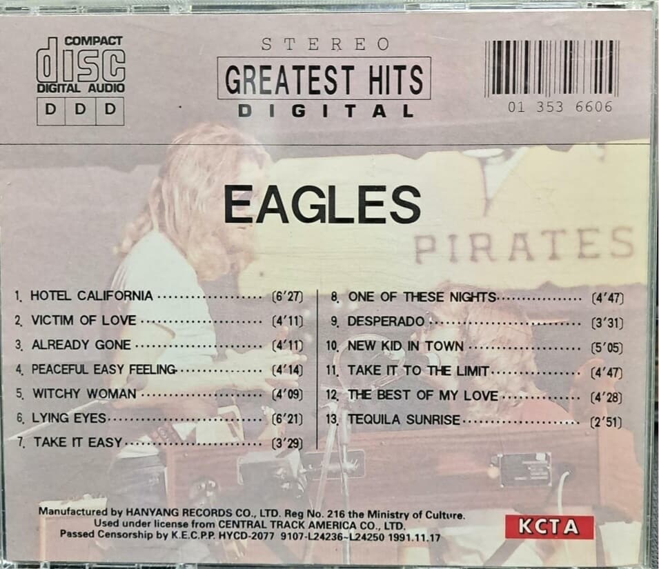 EAGLES/ Greatest Hits 