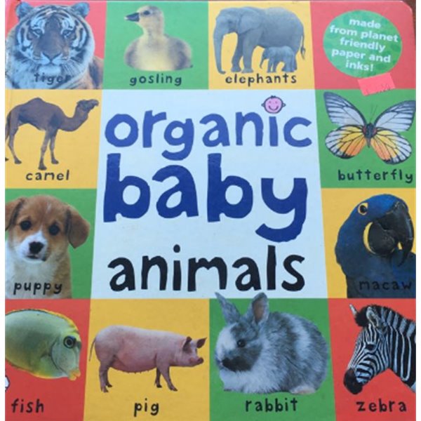 Organic baby animals priddy books