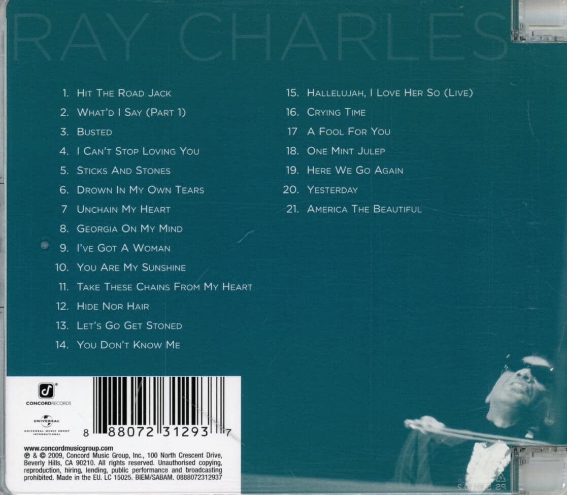 레이 찰스 - Ray Charles - Genius (The Ultimate Ray Charles Collection) [E.U발매]