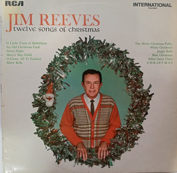 [중고샵]LP(수입) 짐 리브스 Jim Reeves: Twelve Songs of Christmas - 예스24