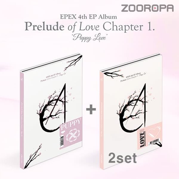 [미개봉/2종세트] 이펙스 EPEX Puppy Love 사랑의 서 Chapter 1 미니앨범 4집