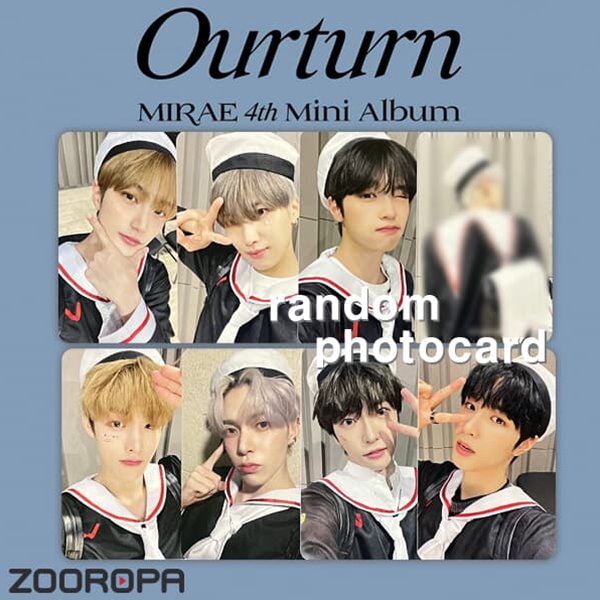 [새상품/B 포토카드] 미래소년 MIRAE Ourturn (정품/메이크스타)