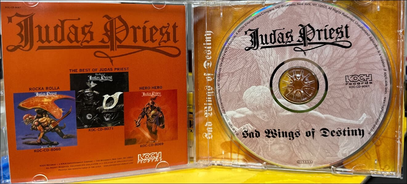 주다스 프리스트 (Judas Priest) - Sad Wings Of Destiny(US발매)