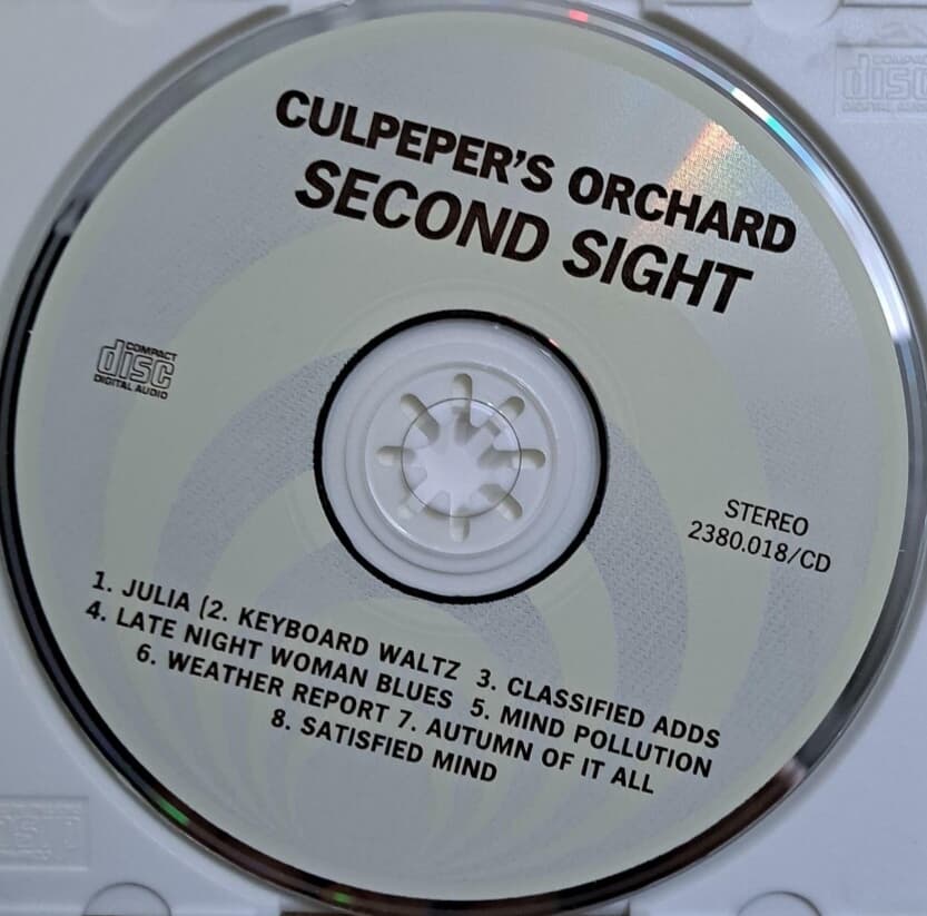 CULPEPER‘S ORCHARD /Second Sight