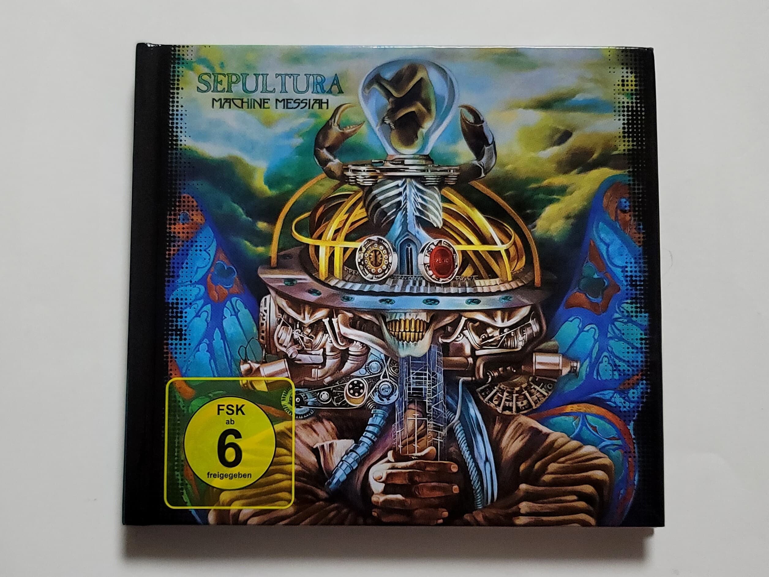 (수입 CD+DVD 초판 한정 디지북) Sepultura - Machine Messiah