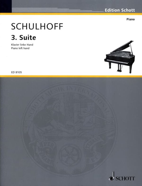 Schulfoff 3. suite (Klavier linke Hand)