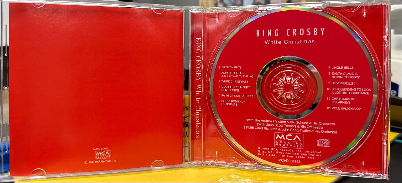 빙 크로스비 (Bing Crosby) - White Christmas  (US발매)