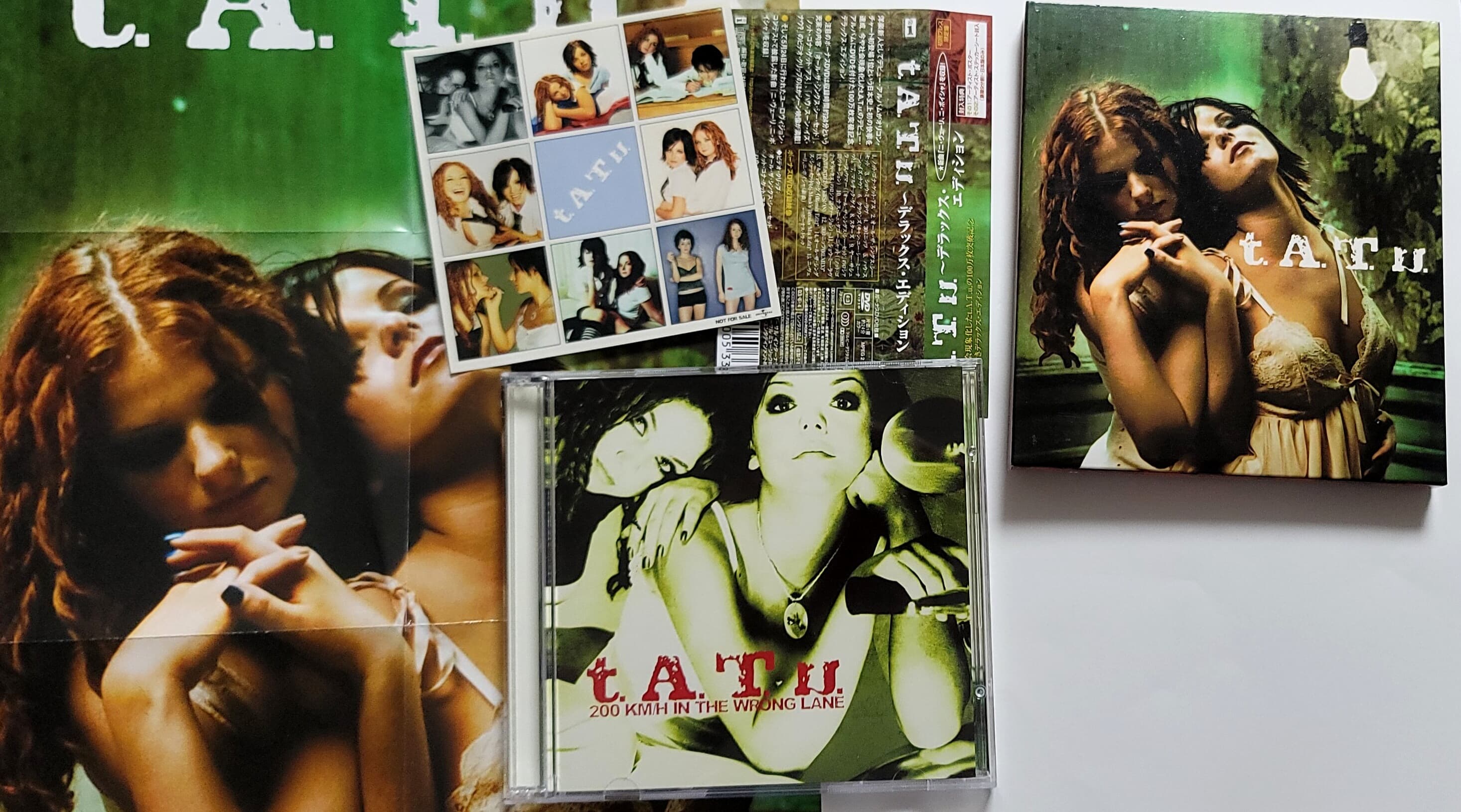 (일본반 CD+DVD) T.A.T.U. (타투) - 200 km/H In The Wrong Lane