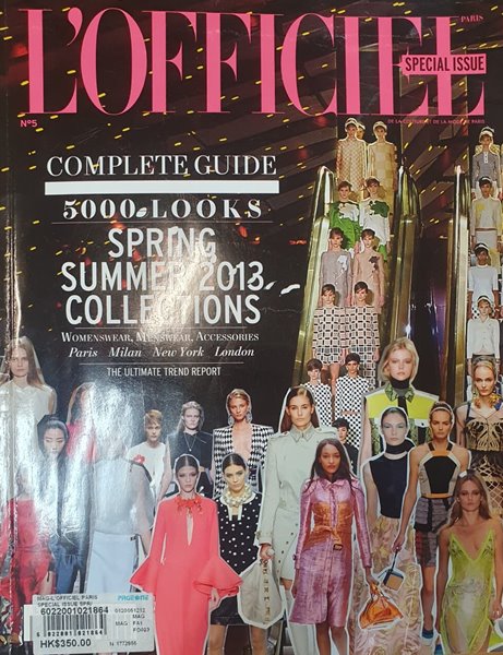 L‘Officiel PARIS - SPECIAL ISSUE/COMPLETE GUIDE 5000 LOOKS/ SPRING SUMMER 2013 COLLECTIONS