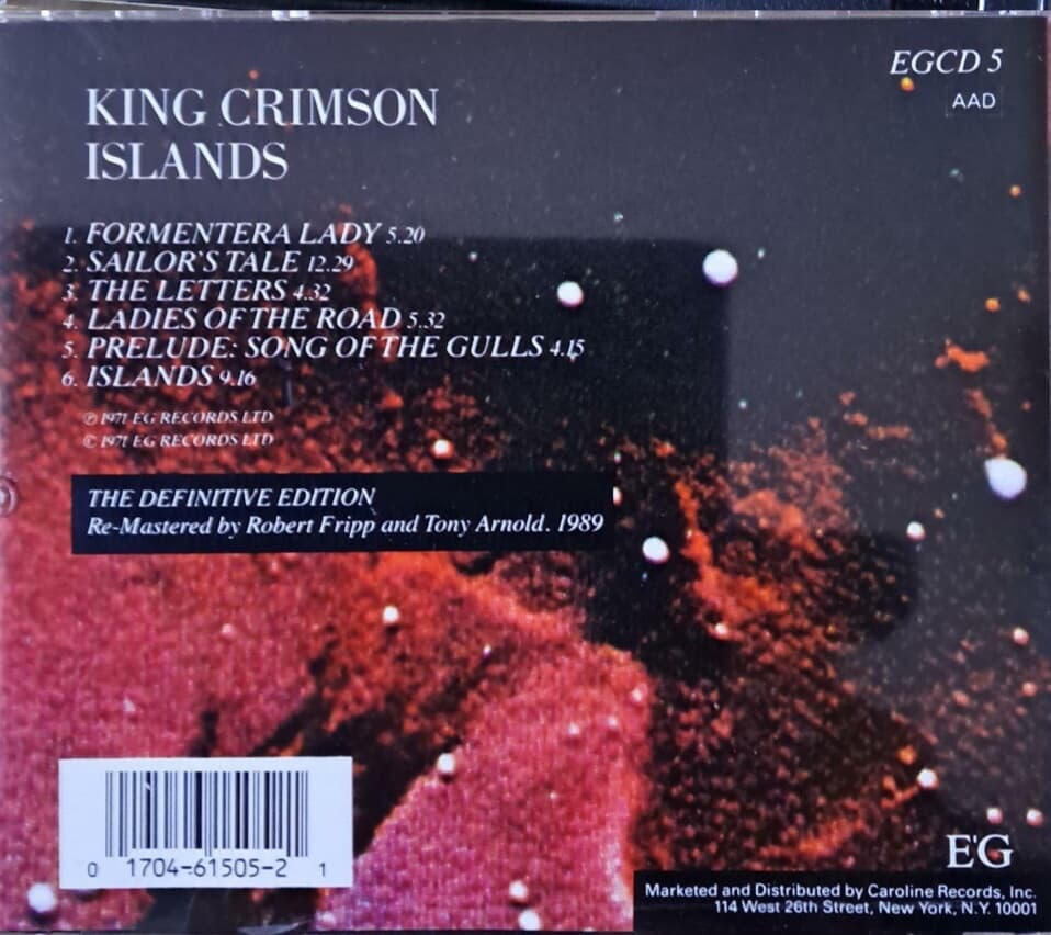 KING CRIMSON/ISLANDS