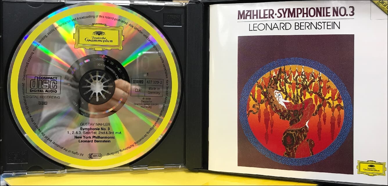 Mahler : Symphonie No. 3 - 번스타인 (Leonard Bernstein)(2cd)(독일발매)