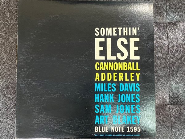 [LP] 캐논볼 애덜리 - Cannonball Adderley - Somethin' Else LP [1977] [일본반]