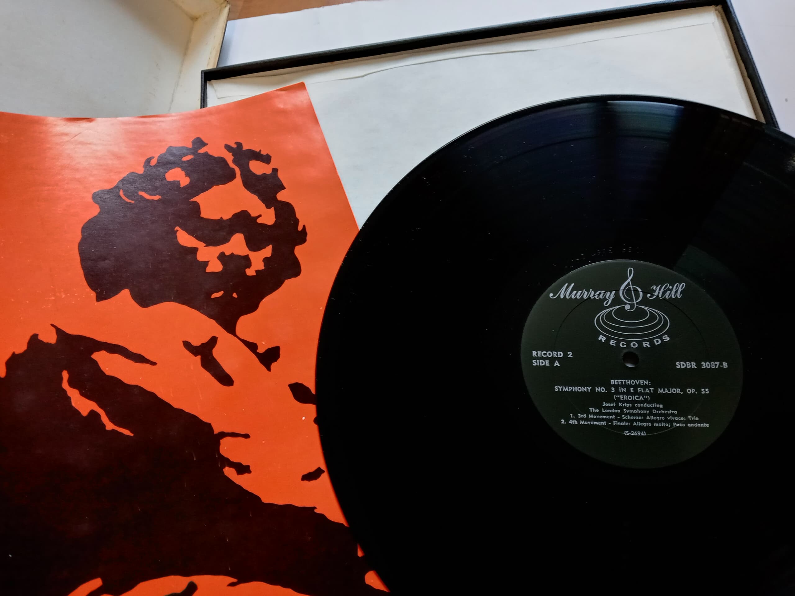 LP(수입) 베토벤: 교향곡 전집 - 요제프 크립스/런던 심포니(Box 7LP)
