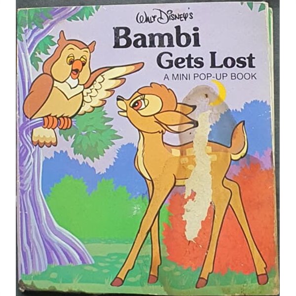 Bambi Gets Lost (A Mini Pop-Up Book) Hardcover