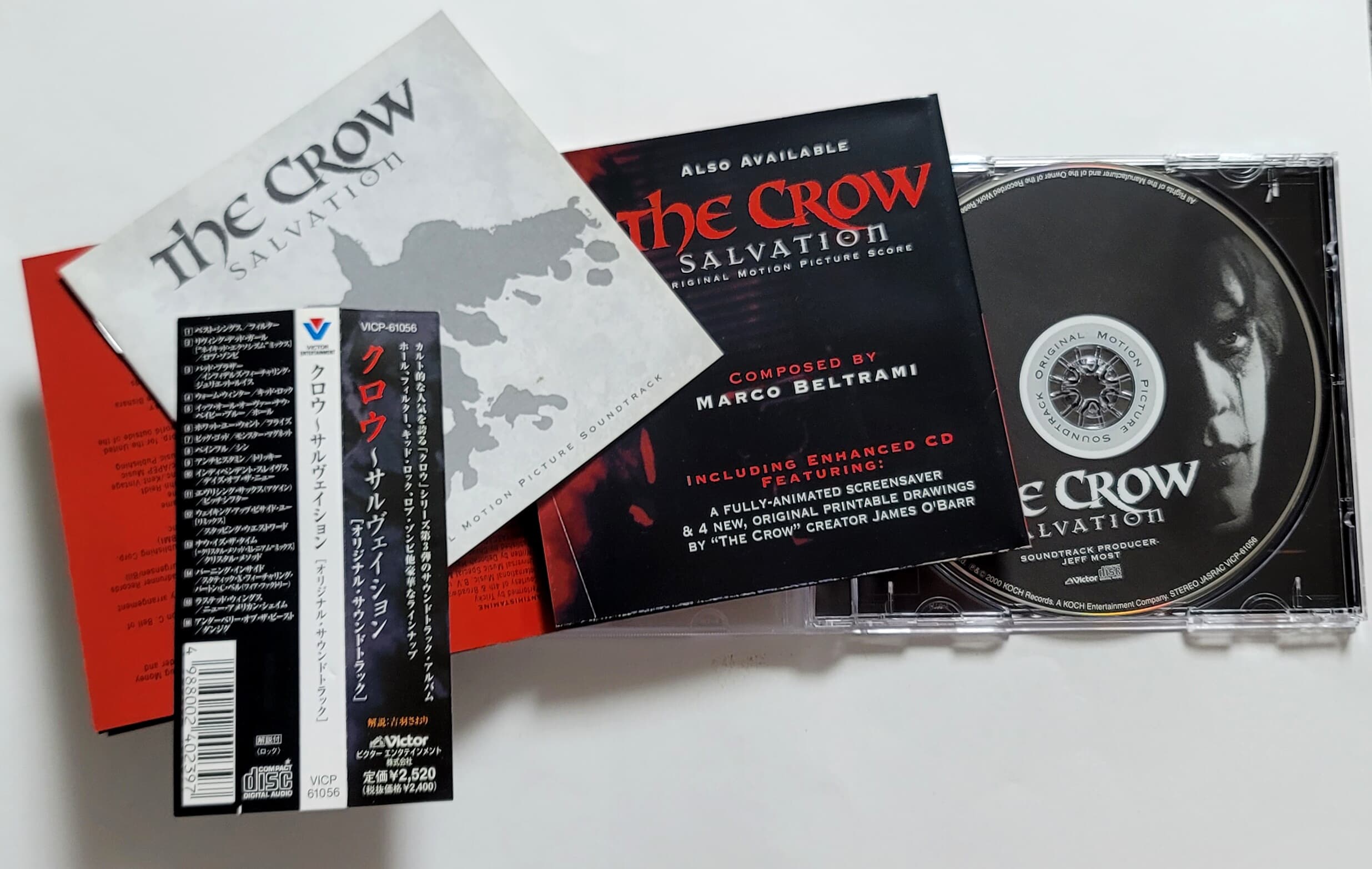 (일본반) 영화 크로우 The Crow : Salvation - OST