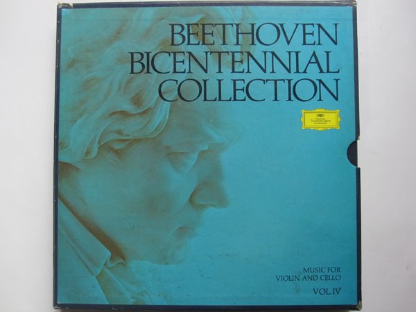 LP(수입) Beethoven Bicentennial Collection/Music For Violin and Cello Vol.IV - 푸르니에/켐프/안다/오이스트라흐 외(Box 5LP)
