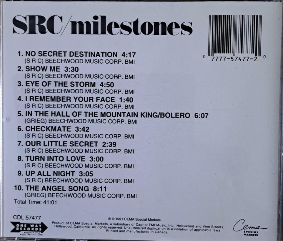 SRC/Milestones