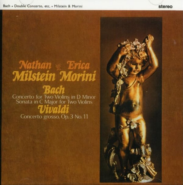 Vivaldi : 두 대의 바이올린을 위한 협주곡 BWV 1043 - 나탄 밀스타인 (Nathan Milstein) 