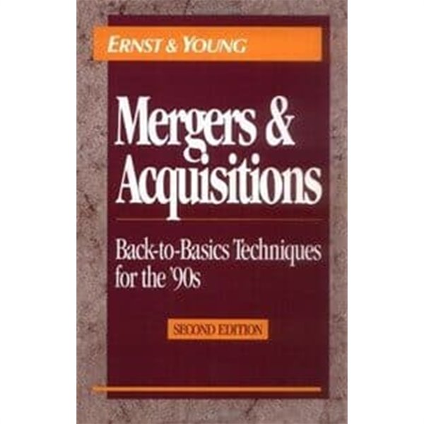 Mergers and Acquisitions